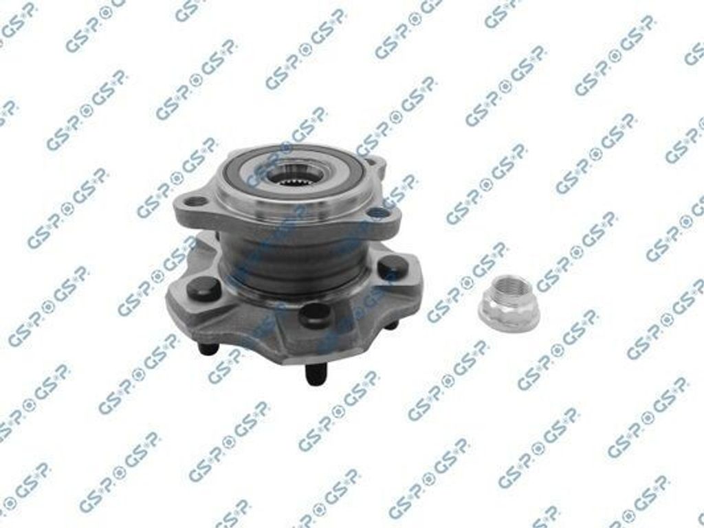 GSP Radlagersatz Hinten für TOYOTA HIGHLANDER (GSU7, AXUH7) 152mm 9326032K