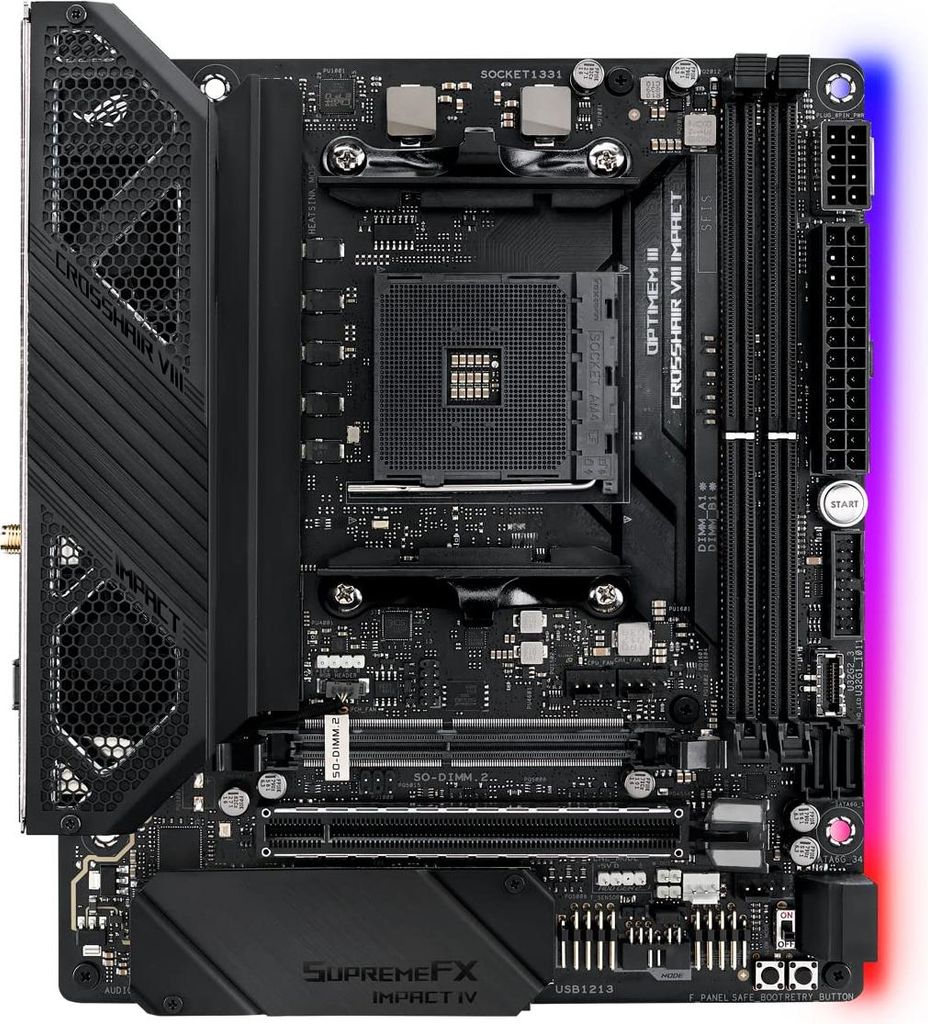 ASUS ROG Crosshair VIII Impact AMD X570 Sockel AM4 Mini DTX