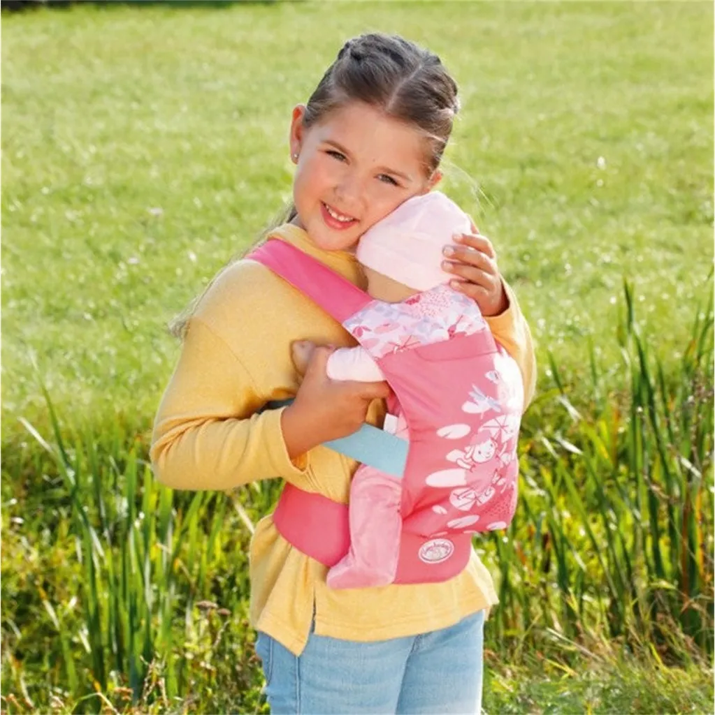 Porte-bébé Bébé Annabell Active Tragesitz : Confort et Design Rose