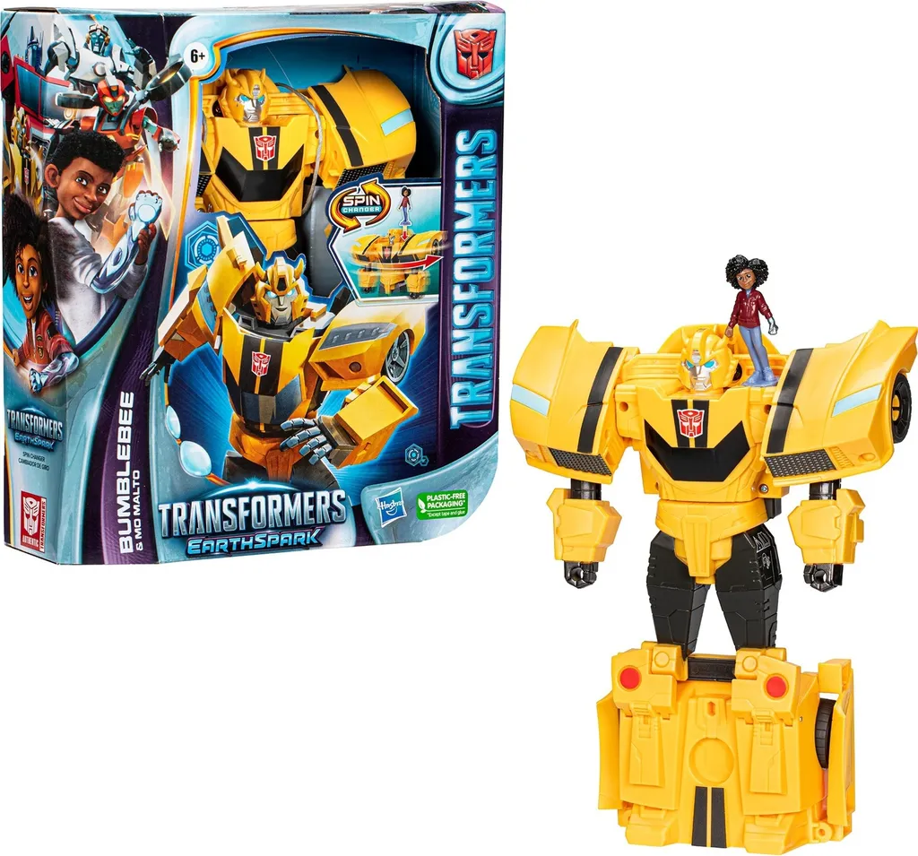 Robot Transformers Bumblebee Earthspark : Transformation Facile et Rapide - 4