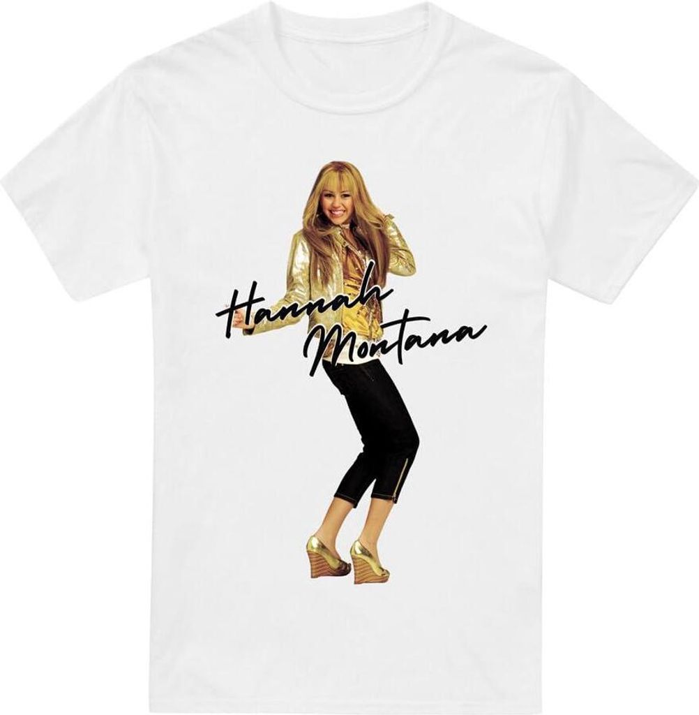 Hannah Montana - T-Shirt für Herren TV5265 (3XL) (Weiß)