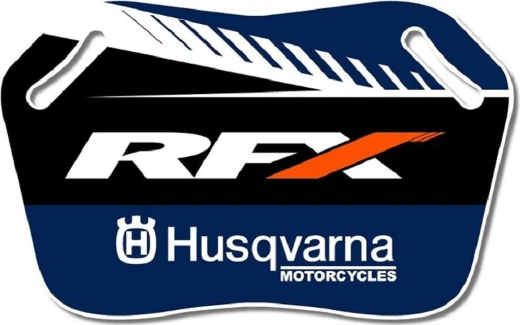 Panneau d'affichage pour mécanicien Husqvarna RFX avec marqueur noir