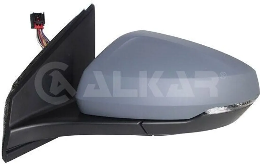 Rétroviseur gauche ALKAR 6143198 pour Volkswagen Polo 2G0857537A complet