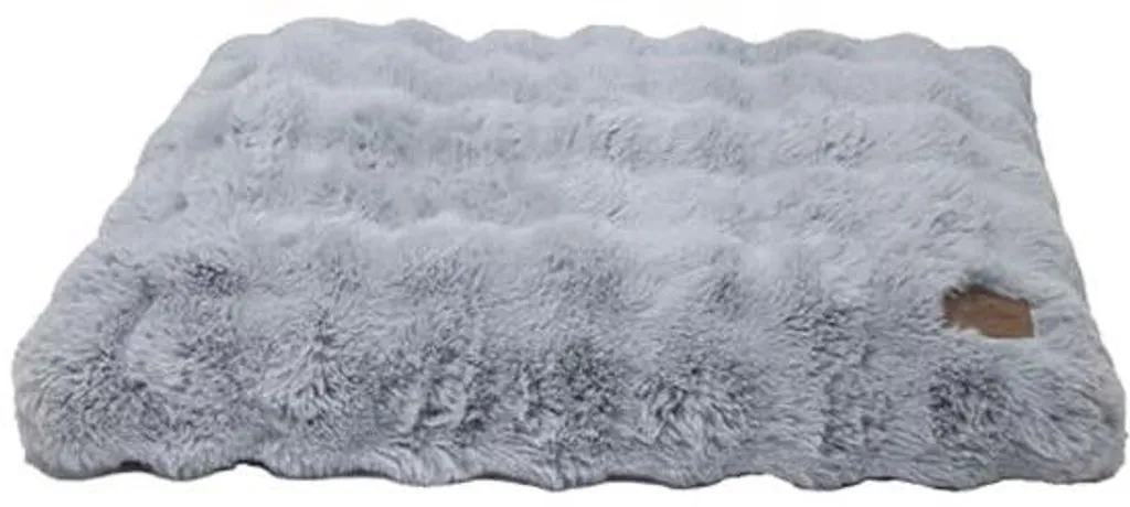 Matelas chien déhoussable avec housse amovible - Couchage Gris 76x51cm