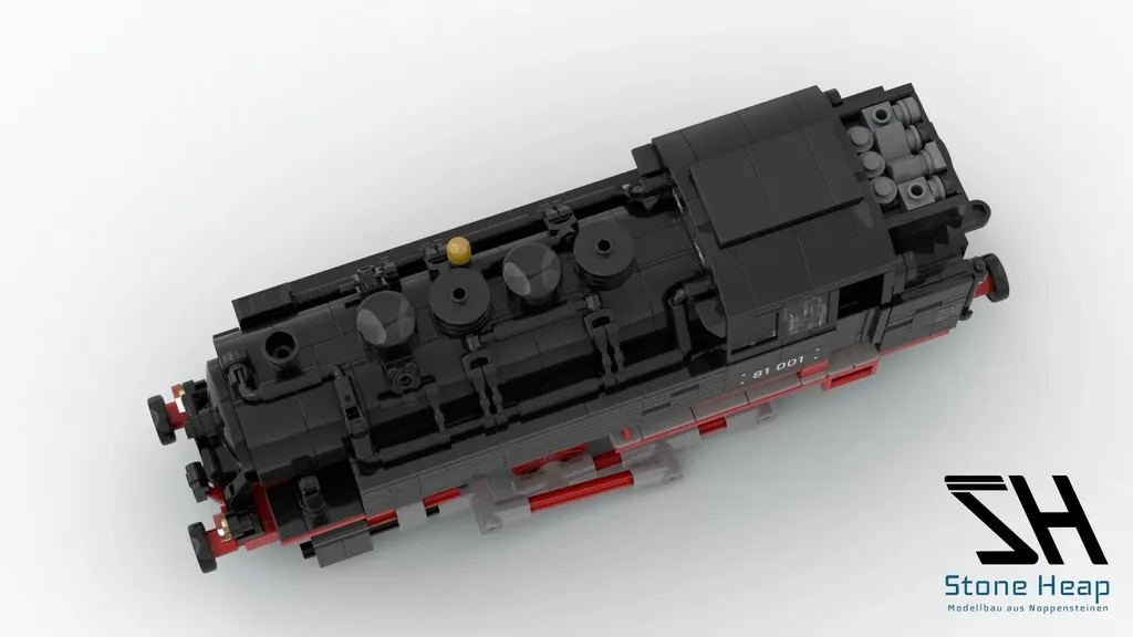 Train à Vapeur DB BR 81 Kit de Construction 964 pcs pour Collectionneur - 4