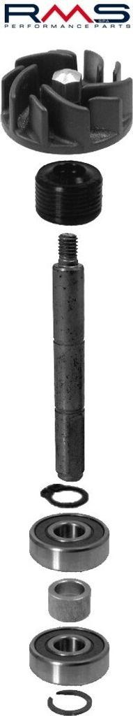 RMS Reparaturkit Wasserpumpe kompatibel mit Piaggio, Gilera 125 150 180 2T LC