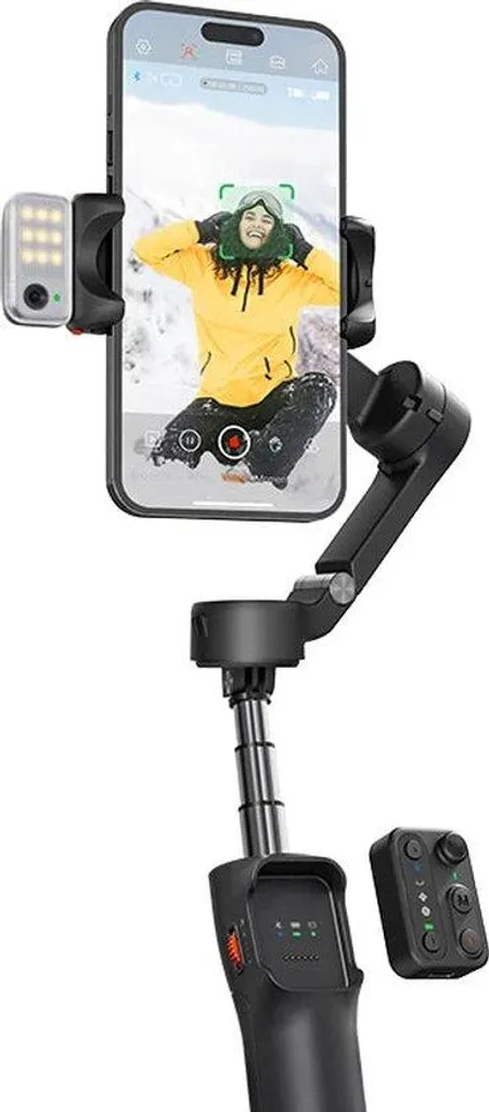 Stabilisateur pour vlogging et vidéos fluides sur smartphone et hybride