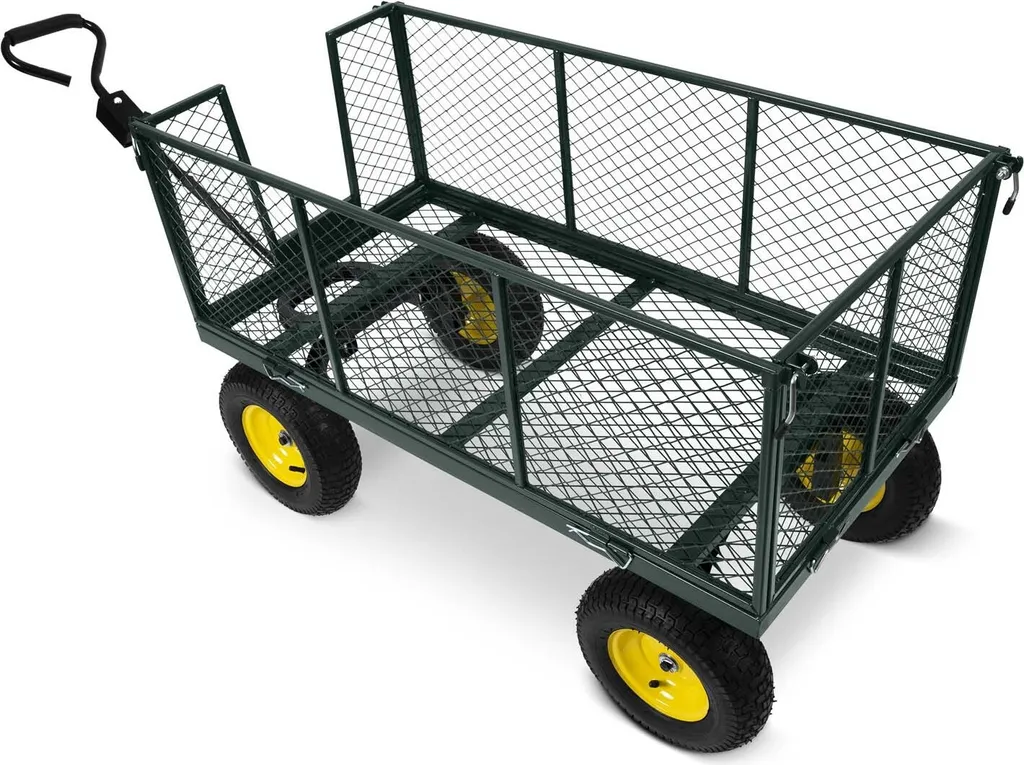 Charette de jardin Humberg HM-510 remorque basculante 280L