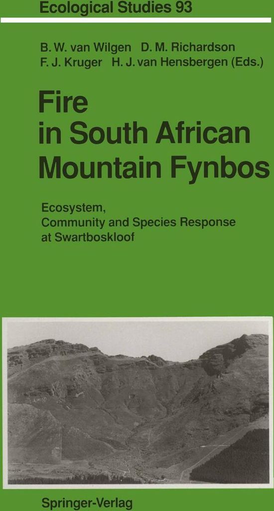 Fire in South African Mountain Fynbos