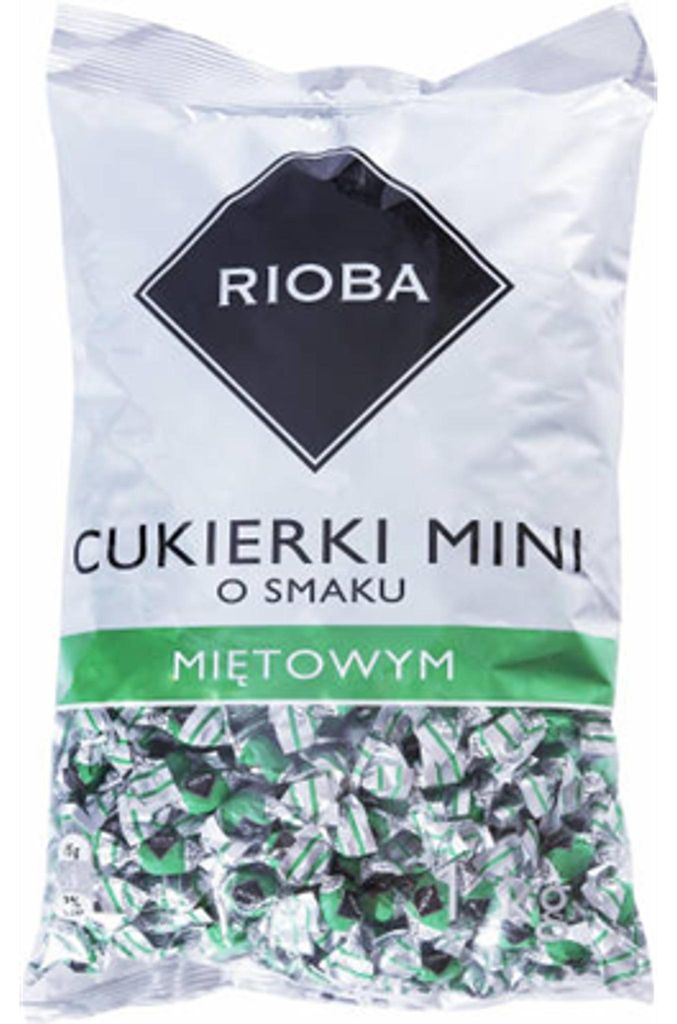Cukierki miętowe mini Rioba 1 kg Zdjęcie produktu 