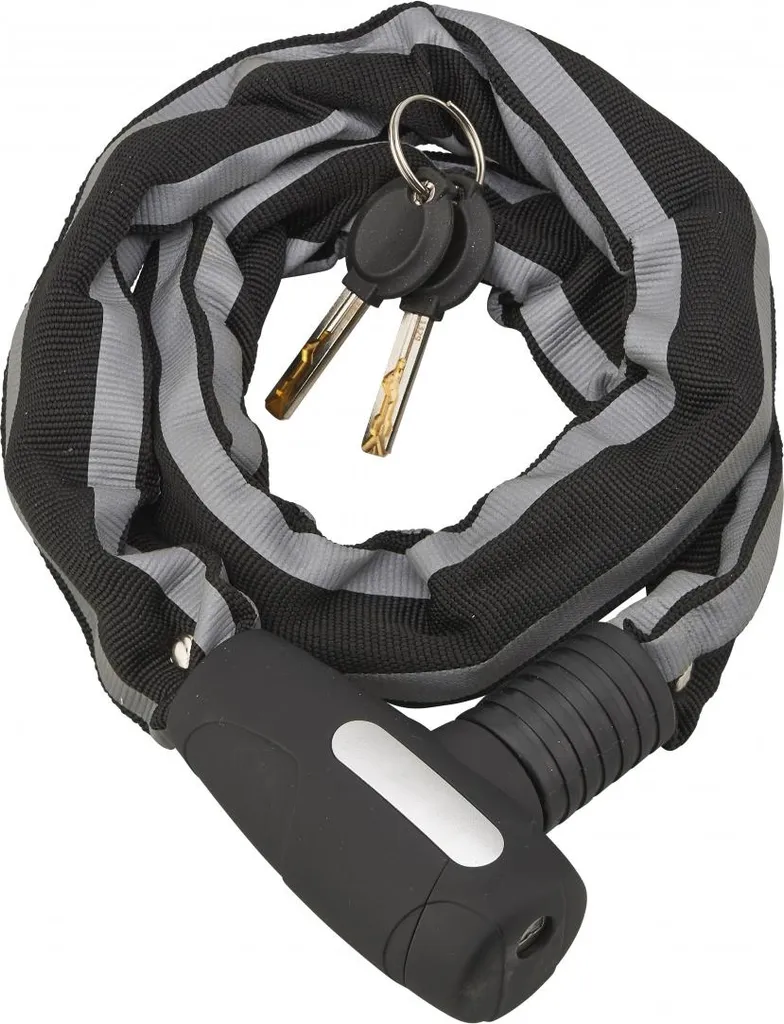 Antivol moto THIRARD Biker chaîne acier 0.9m haute résistance 2 clés