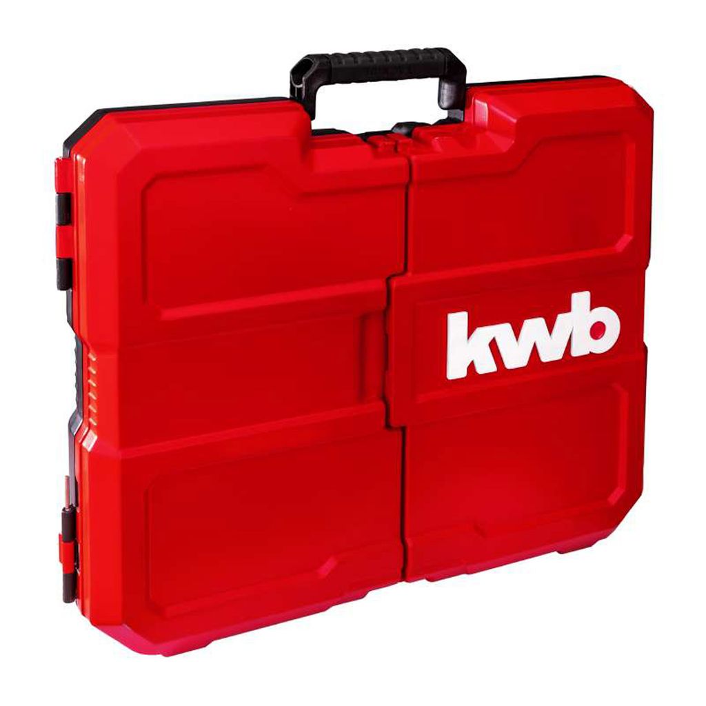 kwb Werkzeug-Koffer inkl. 125 Werkzeug-Set