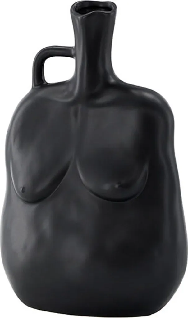 Vase Conta Venture Design noir incassable - Solution déco chic et sûre