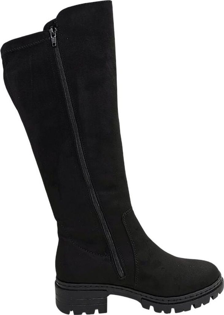 Zapatos de mujer Rieker, botas, cremallera, color negro, Imagen del producto 