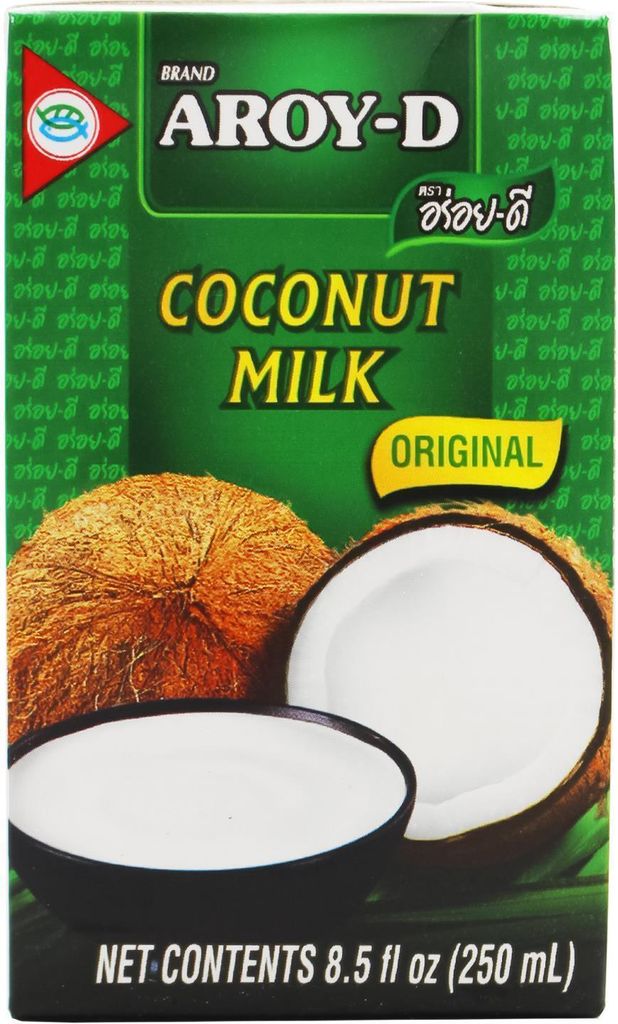 AROY-D Latte di cocco 250ml | Latte di cocco | Latte di Immagine del prodotto 