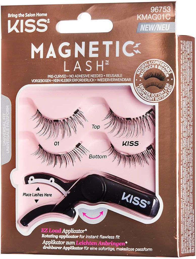 Kiss | Magnetische Wimpern an einem Streifen, , 1 Paar Produktbild 