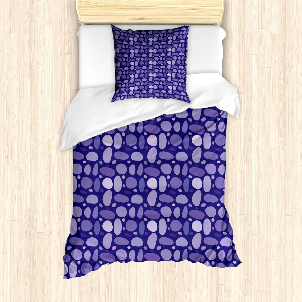 Set Letto Singolo ABAKUHAUS Viola: Antiacaro per Bambini e Ragazzi