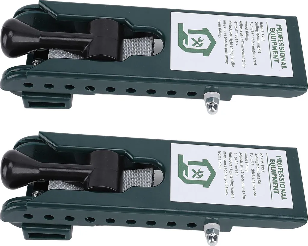 Support d'installation de bardage pour poseur seul, acier carbone durable - 7