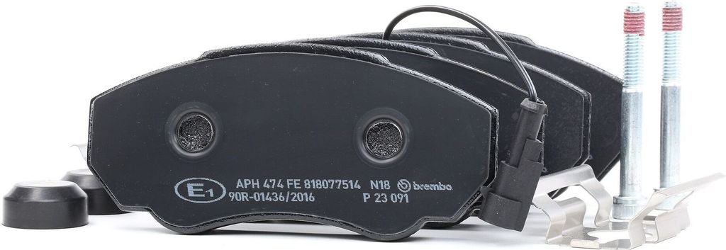 BREMBO P 23 091 - OE 425242 Bremsbeläge für Boxer, Ducato, Jumper