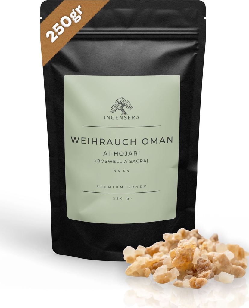 Incensera Weihrauch zum Räuchern, 250 gr aus dem Oman, Produktbild 