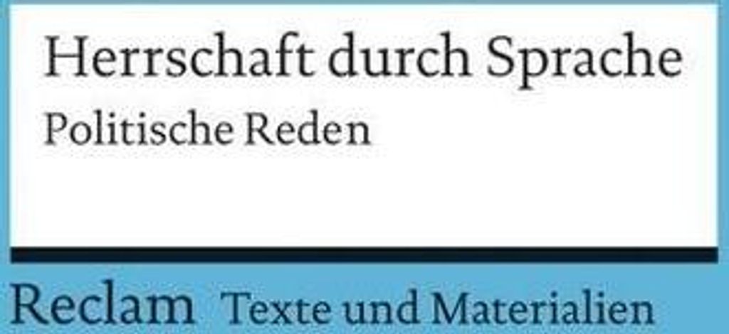 Herrschaft durch Sprache