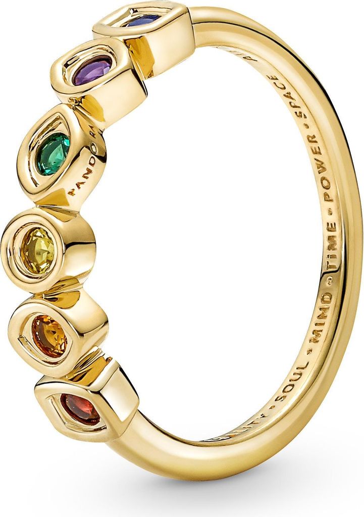 Pandora Marvel The Avengers Infinity Steine Ring 160779C01 Damenring, Ringgröße:48