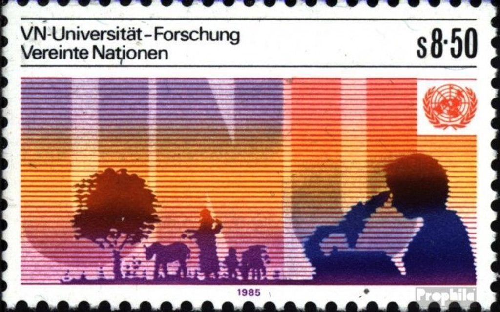 Briefmarken UNO - Wien 1985 Mi 48 (kompl.Ausg.) postfrisch Universität