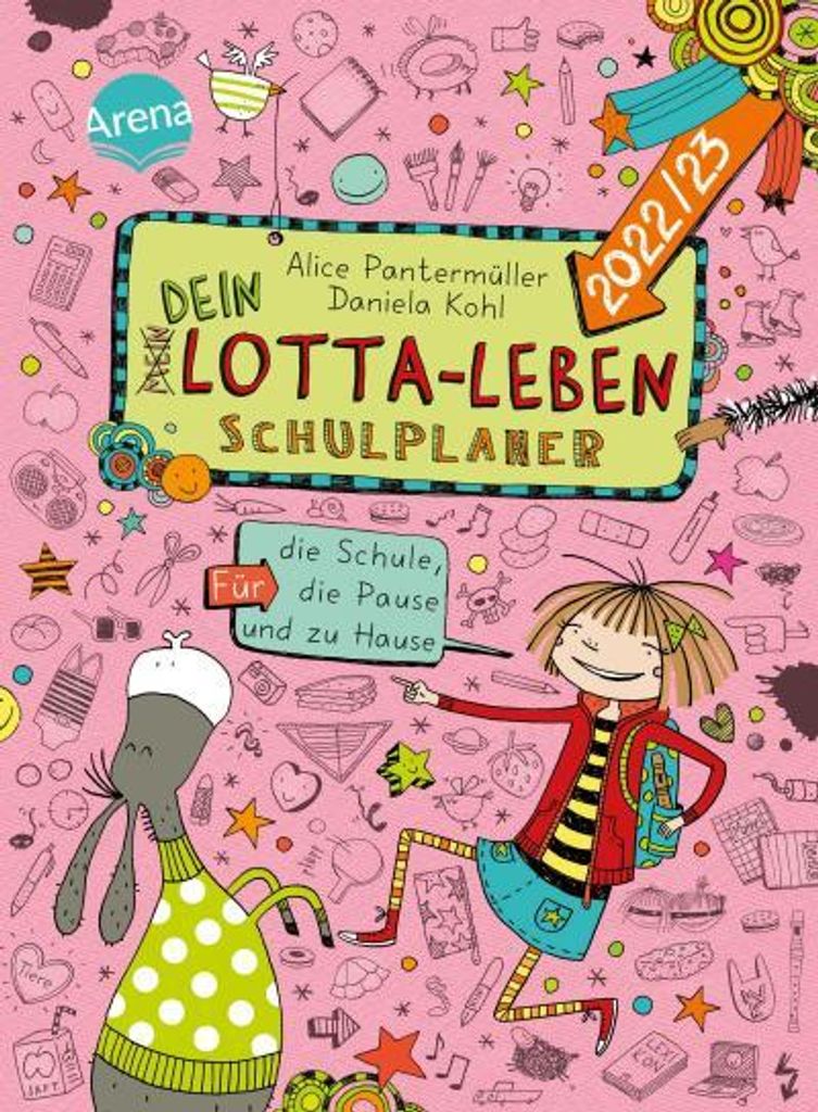 Dein Lotta-Leben. Schulplaner. Für die Schule, die Pause und zu Hause (2022/23)