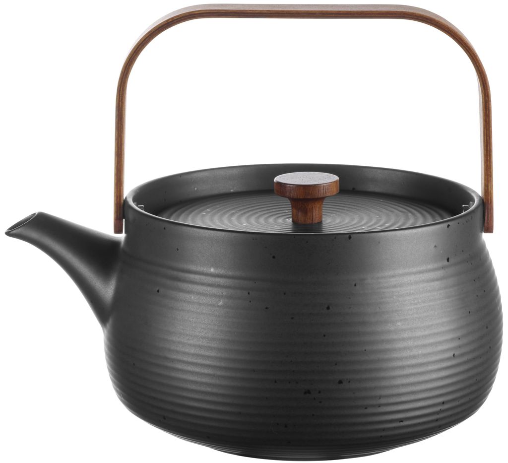 ASA Japandi Porzellan-Teekanne schwarz 1,5 L Produktbild 