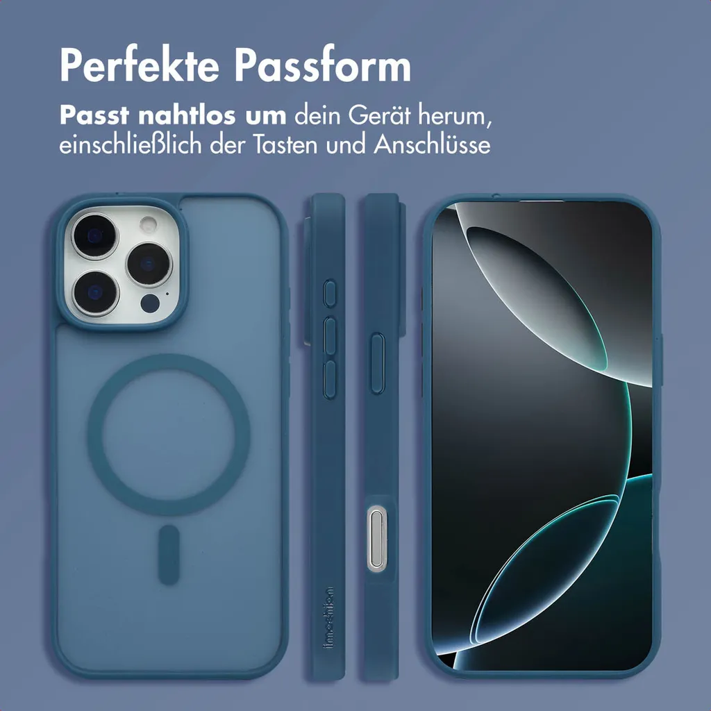 imoshion Color Guard Back Cover con MagSafe iPhone 16 Pro - Blu scuro - 7