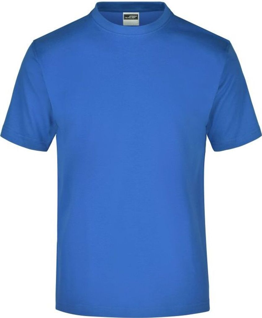 Komfort-T-Shirt aus Single-Jersey royal, Gr. M