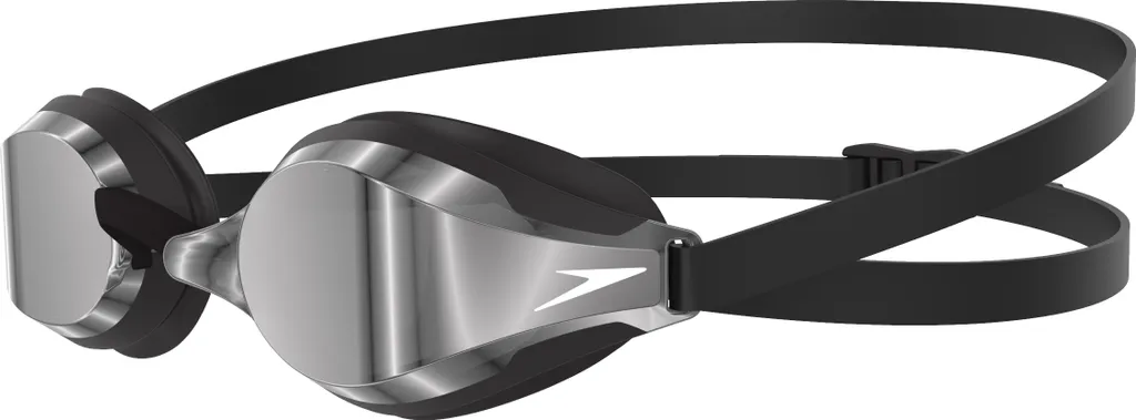 Lunettes Speedo Speedsocket 2 Mirror Noir avec Verres Anti-Buée