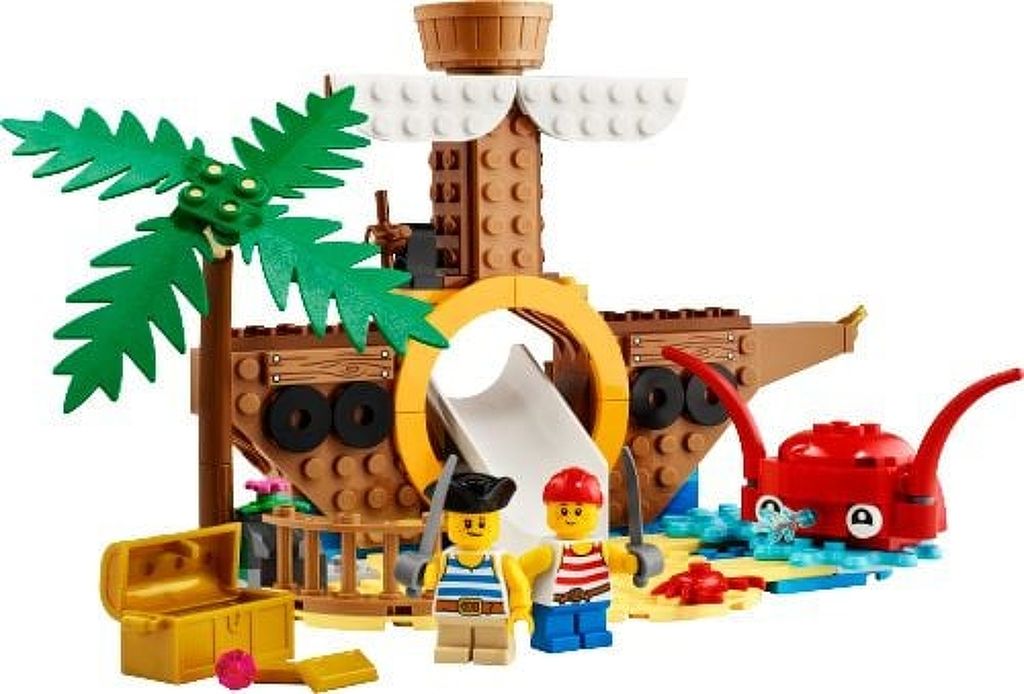 [N] Terrain de jeu du bateau pirate Image du produit 