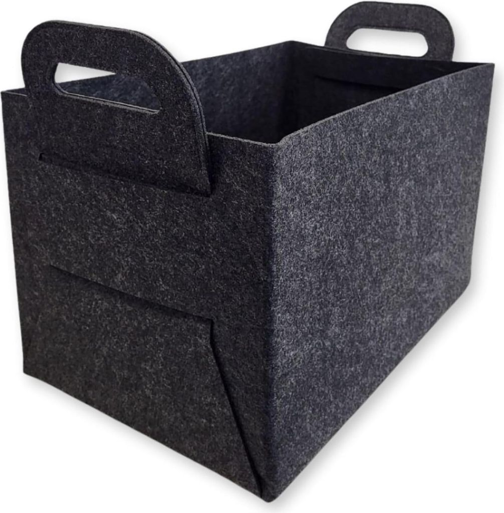 Flexible multifunktionale Tasche - nachhaltig - 1 Stück - aus Filz - 44x31x29 cm