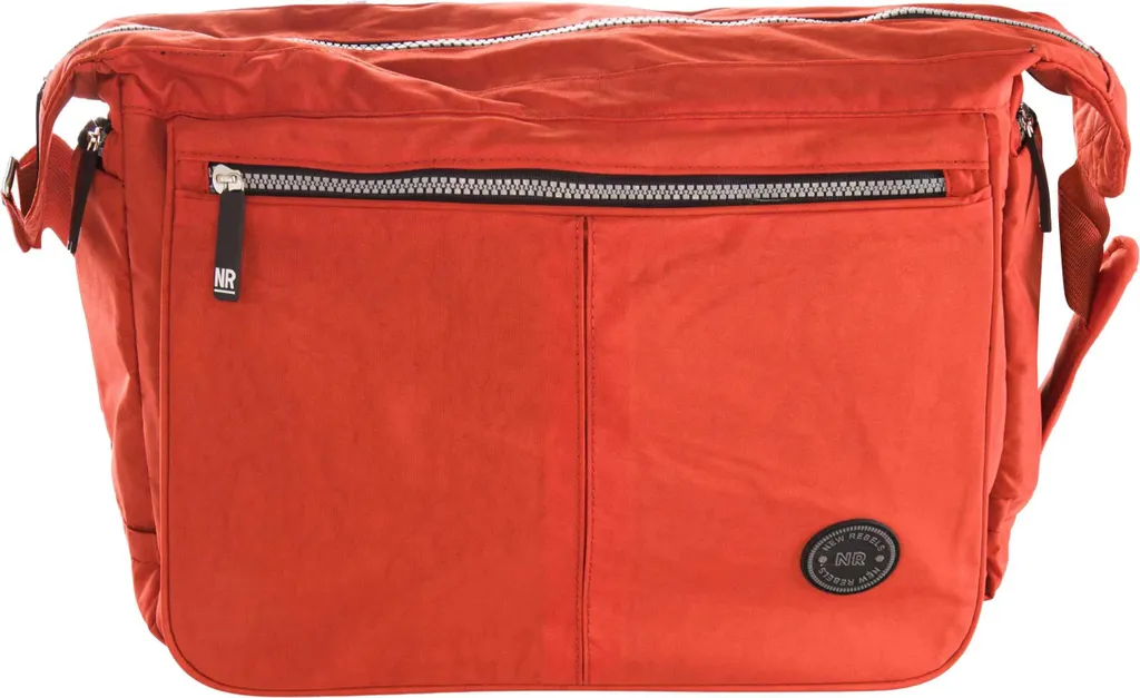 Sac Bandoulière Voyage et Loisirs Rouge Orange Rebels en Tissu Persan