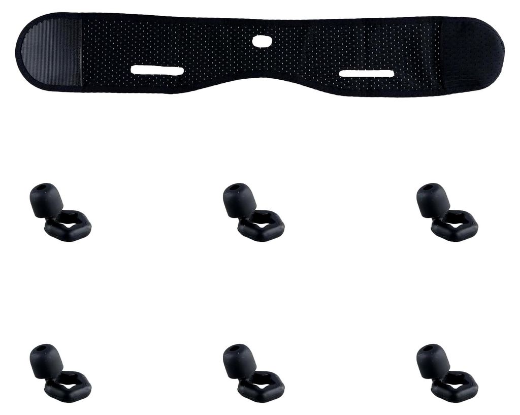 Verstellbares Kinnband Gegen Schlafapnoe für Männer, Effektive Kinnmaske Zum Schlafen und Zur Reduzierung Von Schnarchen, Doppelkinn Maske mit Ha...
