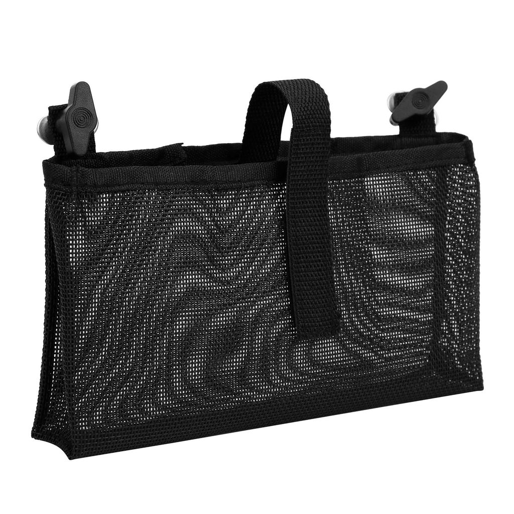 Marine Aufbewahrungstasche, Nylon Mesh, Robust, für Bootszubehör & Angelbedarf, Organizer, schwarz