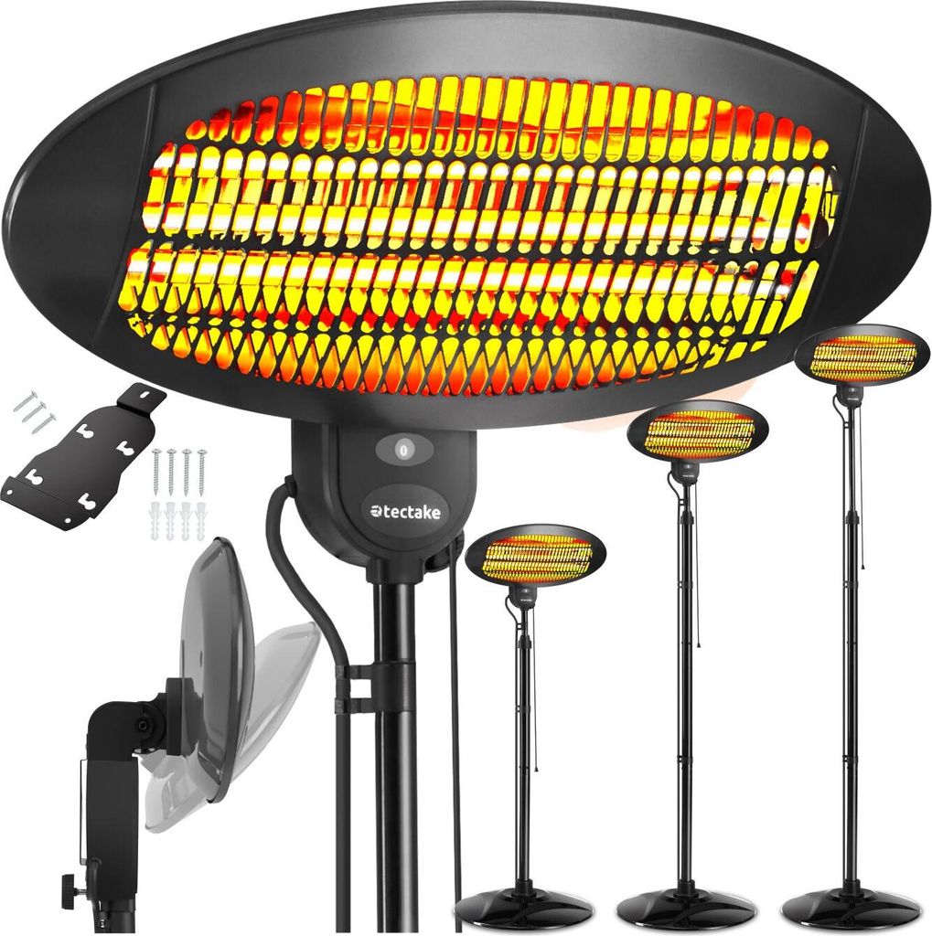 tectake® Infrarotheizstrahler Solaria Monolith 3 Produktbild 