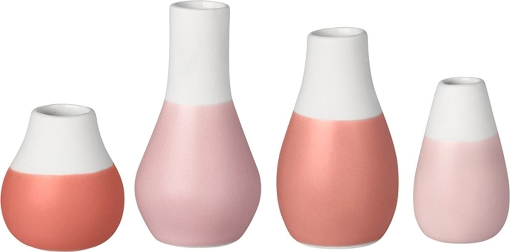 Räder Mini Pastellvasen 4er Set pudertöne D.4cm, H.4,5-8cm Obrázek produktu 