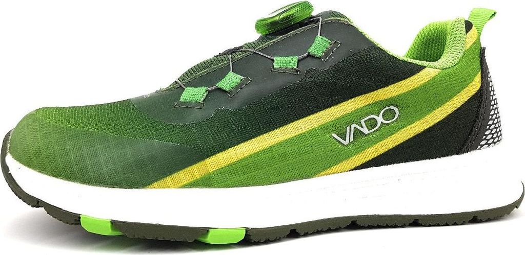 Vado Sky Lo Boa GTX Kinderschuhe Jungen Wasserdicht Sneaker Grün, Schuhgröße:36 EU
