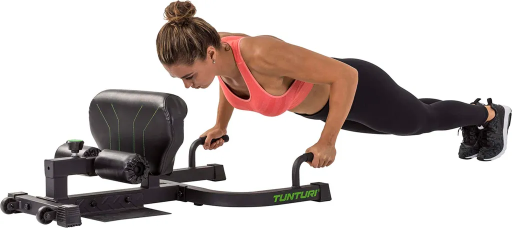 Appareil Sissy Squat Tunturi WT20 Banc de Musculation Compact pour Domicile - 5