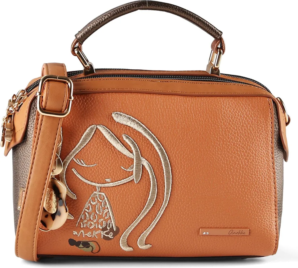 Anekke Sophia Gaia Crossbody - L'Eccellenza del Design Multicolor Marrone