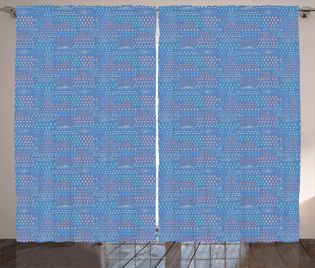 ABAKUHAUS Tenda Rustica Nuvole 280x245 cm | Tende Soggiorno Universali