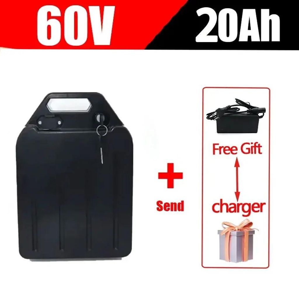 Harley E-Motorrad Akku - 60V 20Ah 18650 Lithium-Ionen Produktbild 