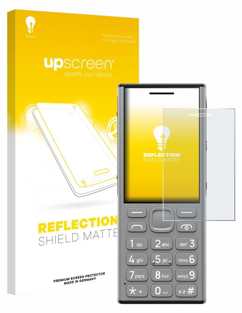 upscreen Schutzfolie für Nokia 130 Music Displayschutz Displayschutzfolie Folie Matt Entspiegelungsfolie