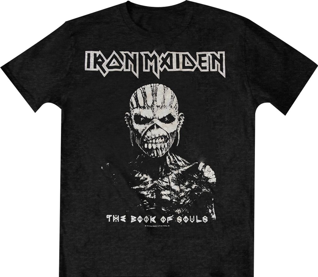 Iron Maiden - "The Book Of Souls" T-Shirt für Herren/Damen Uni RO1934 (S) (Schwarz)