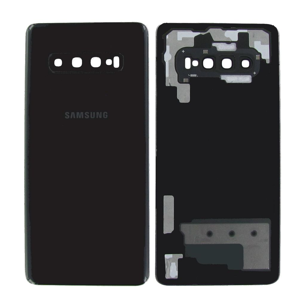 Samsung Galaxy S8 SM-G950F Akkudeckel Deckel Backcover Schwarz Kleber 