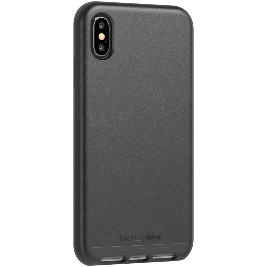 Coque de Protection iPhone Xs Max Tech21 Noire - Étui Antichoc Premium - 3