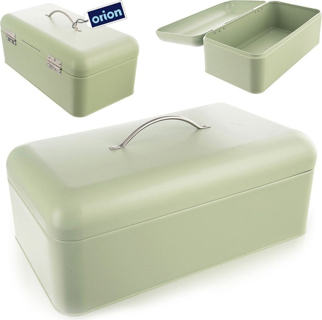 Orion Brotkasten Brotbehälter Frischhaltebox aus Metall Produktbild 