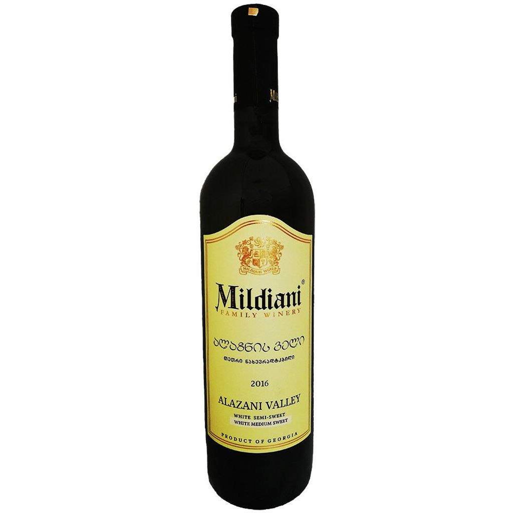 Alazani 0,75L Weißwein Valley Mildiani